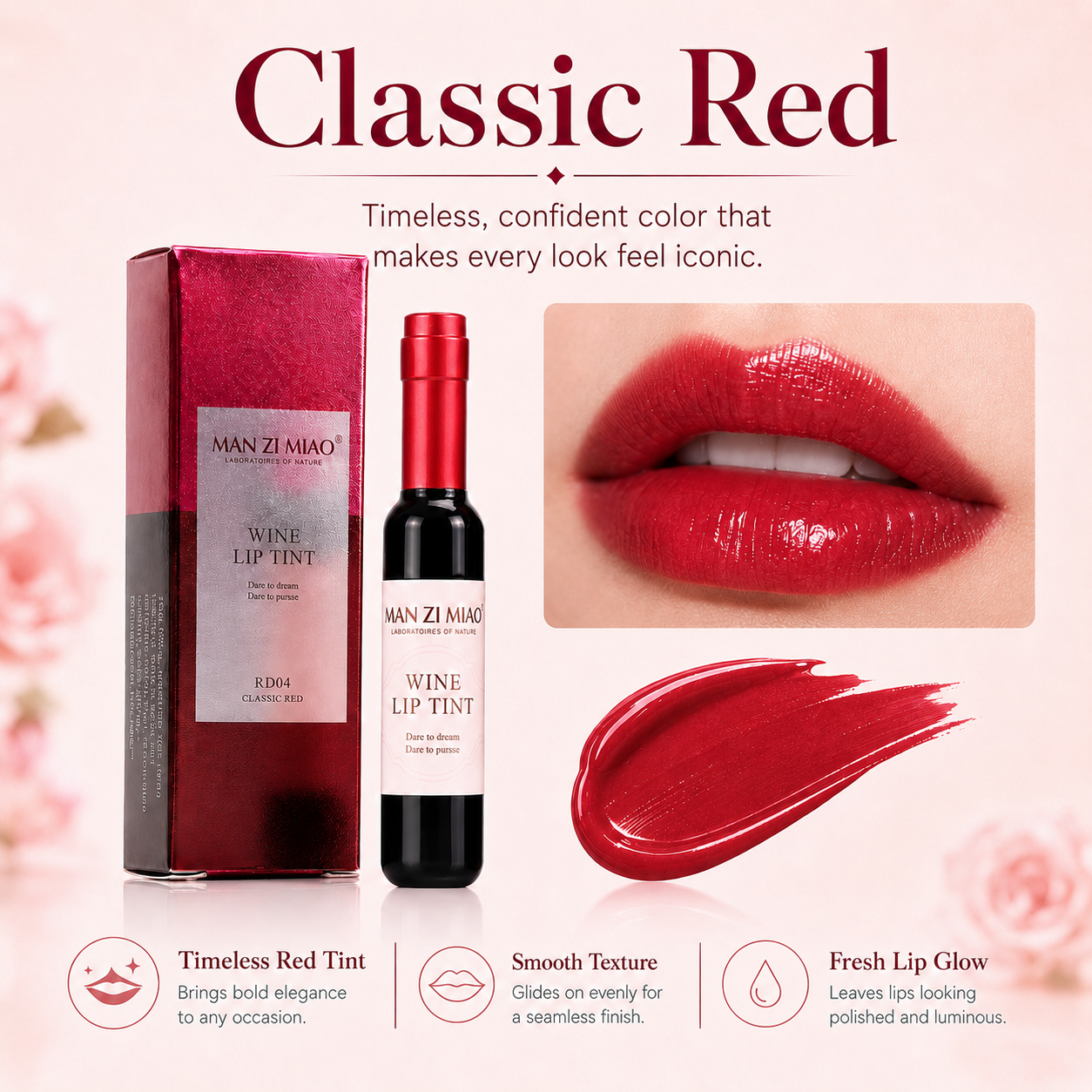 Mini Wine Bottle Lip Tint Set